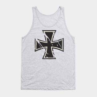 Damaged Iron Cross Tank Top